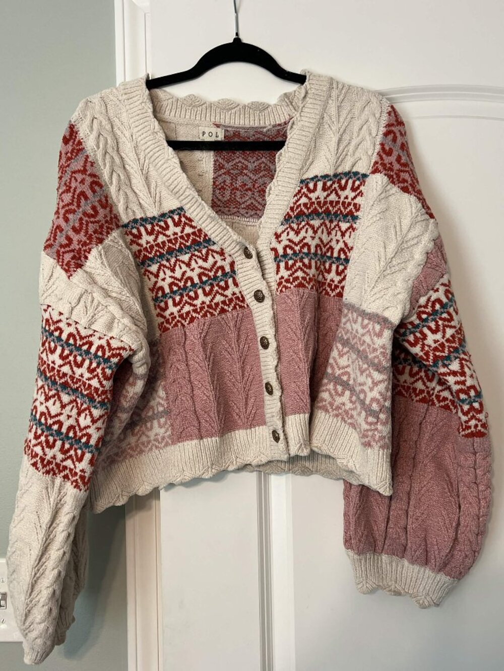 NWOT Grey Bandit POL Maisie Cardigan - Size Large